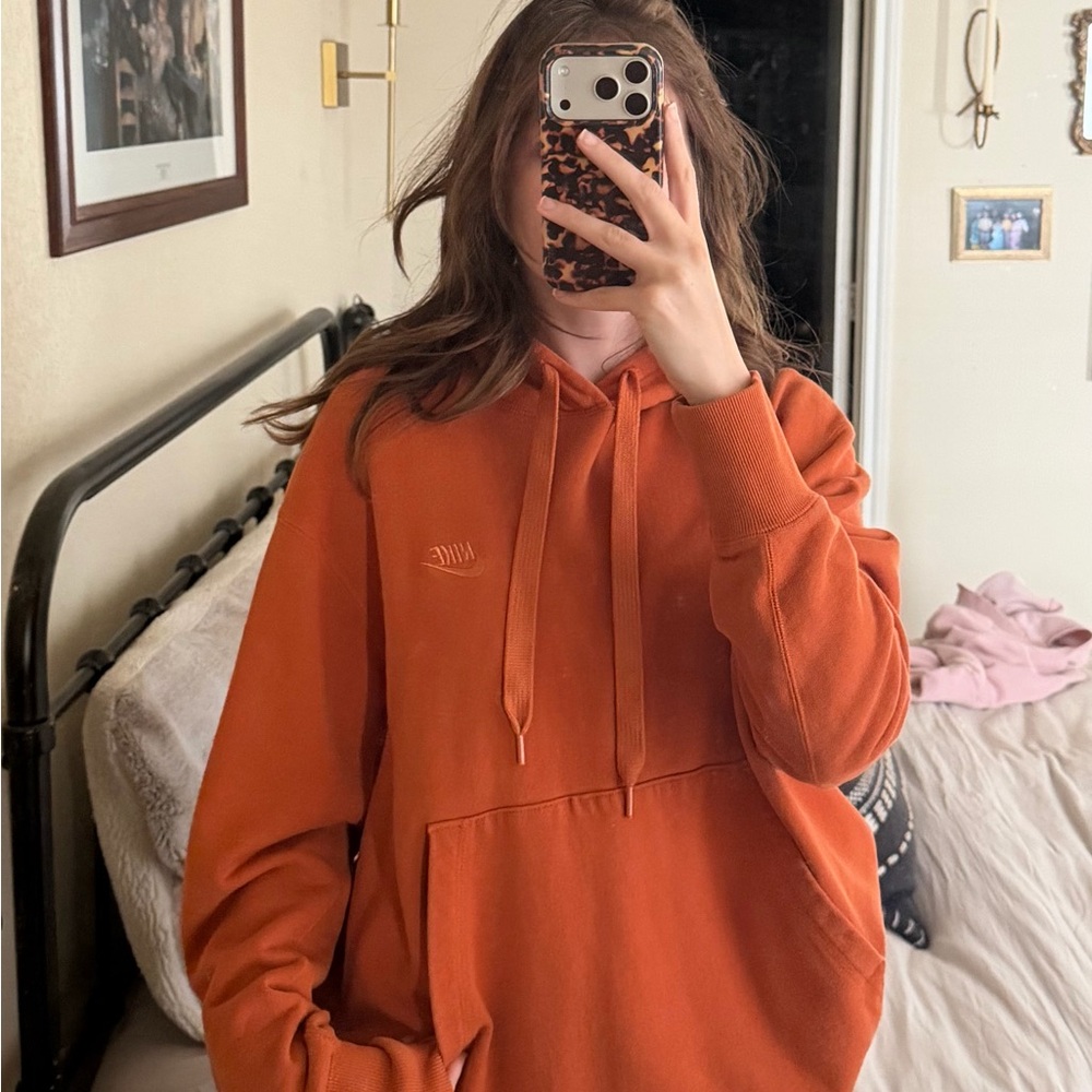 Nike Women's Burnt Orange Hoodie